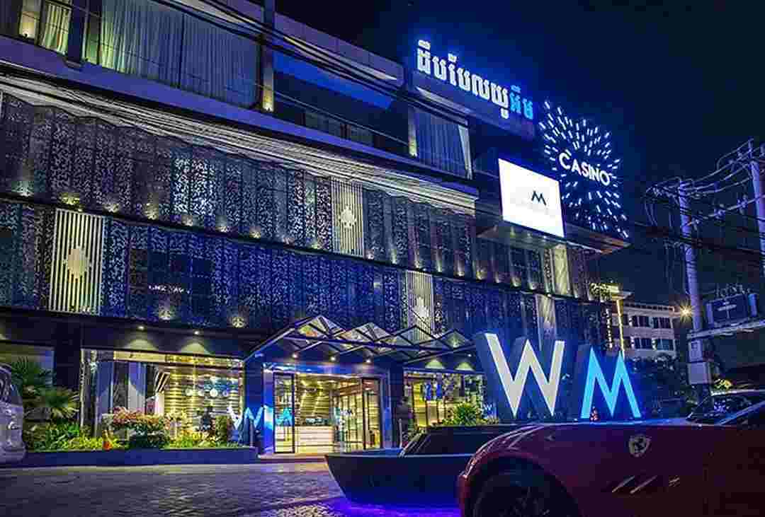 Mặt tiền sảnh bạc WM Hotel & Casino