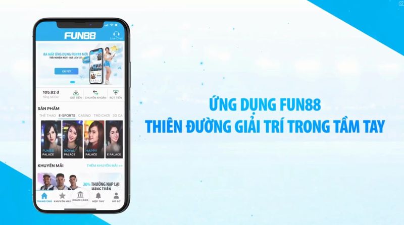 Ứng dụng Fun88 sở hữu hàng loạt lợi ích đáng chú ý